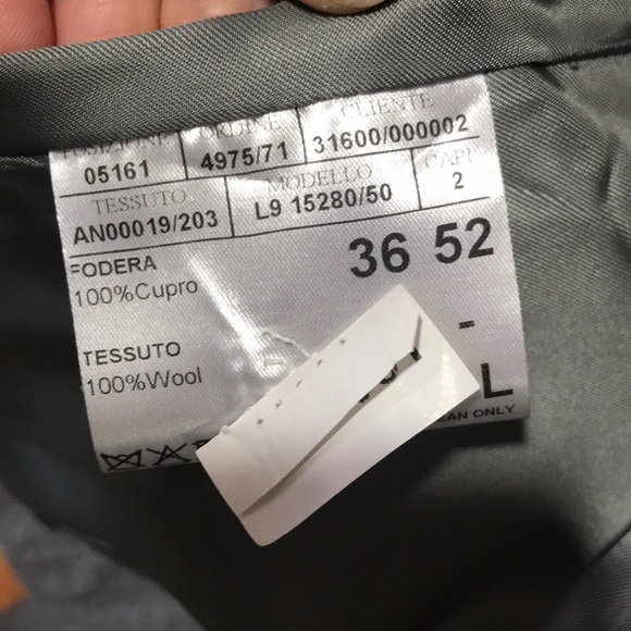 3 piece Men’s Canali Wool Suit - Picture 8 of 8